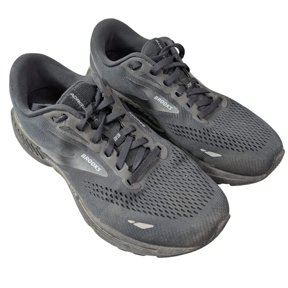 Brooks Adrenaline‎ GTS 23 Shoes Women's Size 9D Black Running Cushioned Athletic